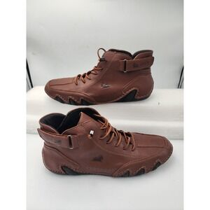 LDECK‎ men's shoes Brown Size 41 Aus US Size 8 Never Worn Comfort